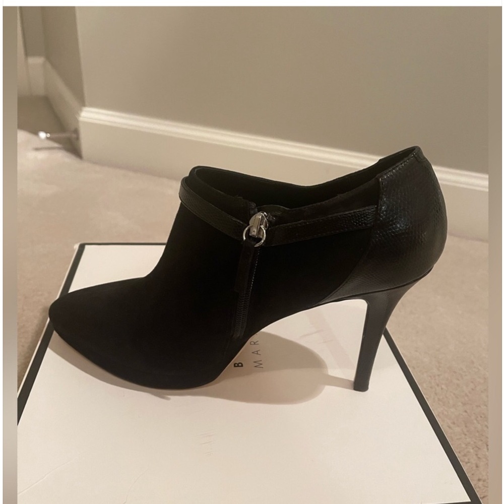 White House Black Market Suede Booties